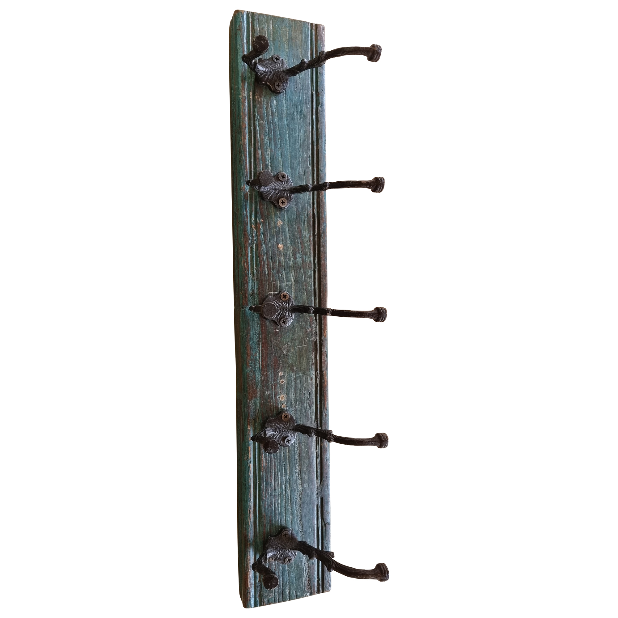 Vintage Wandgarderobe Flur Garderobe 5 Haken Garderobenleiste Shabby Hakenleiste