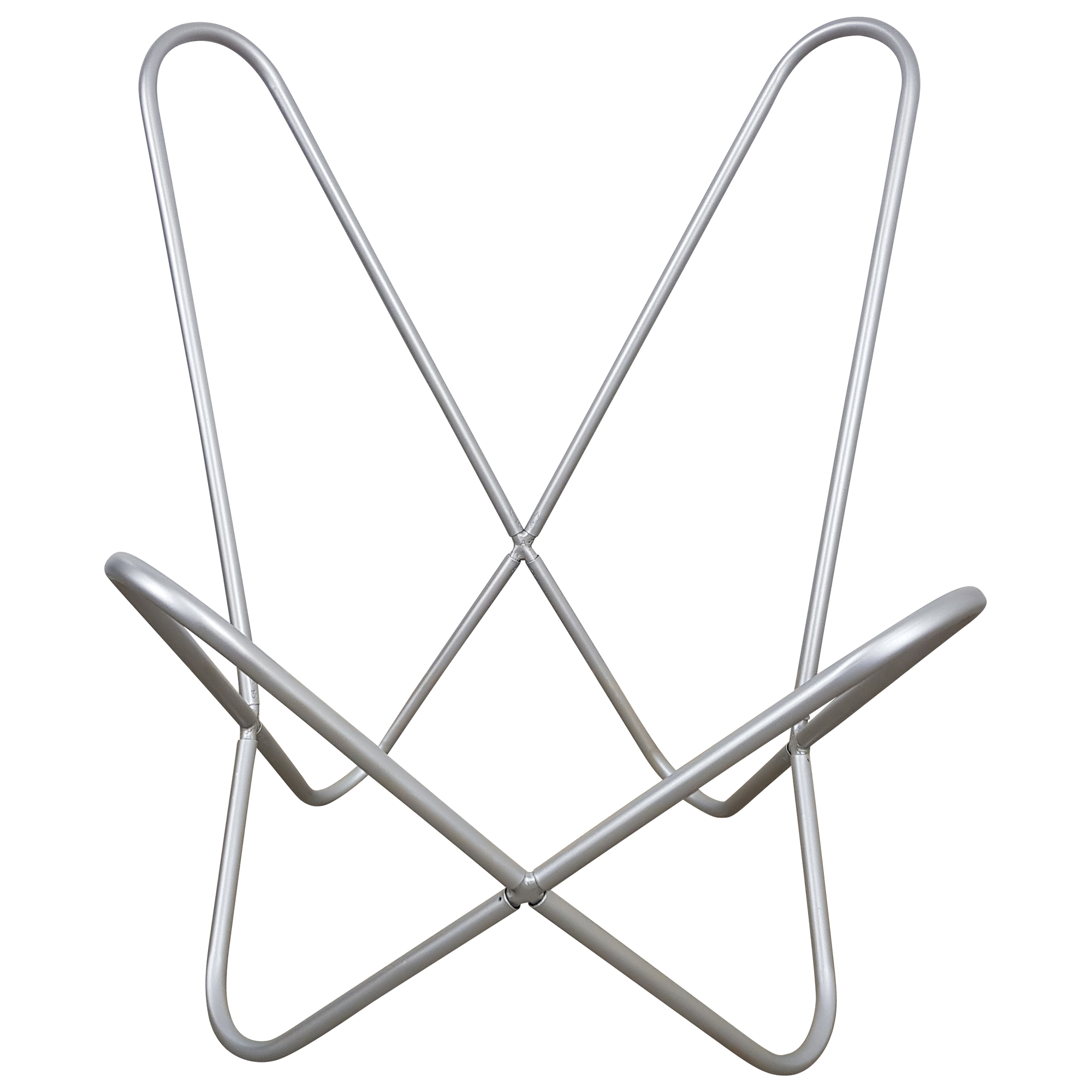 Butterfly Chair Sessel Vintage Lounge Stuhl echt Leder braun Loungesessel