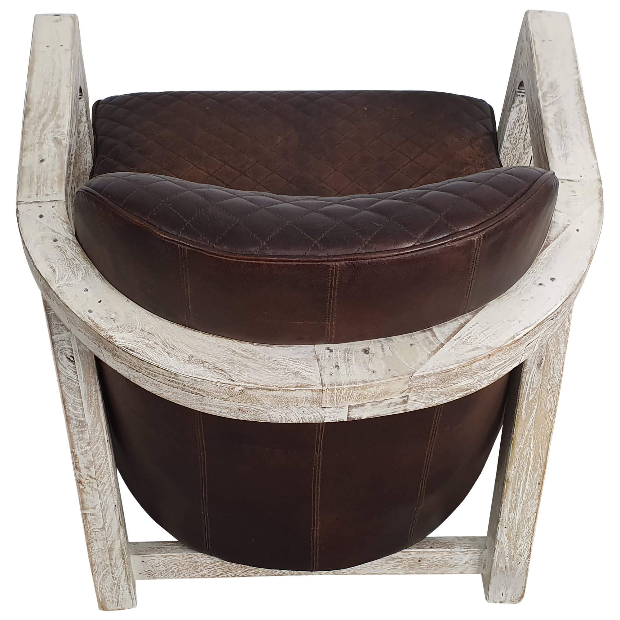 Clubsessel Loungesessel Lehnsessel Gepolsterter Sessel aus Holz Design
