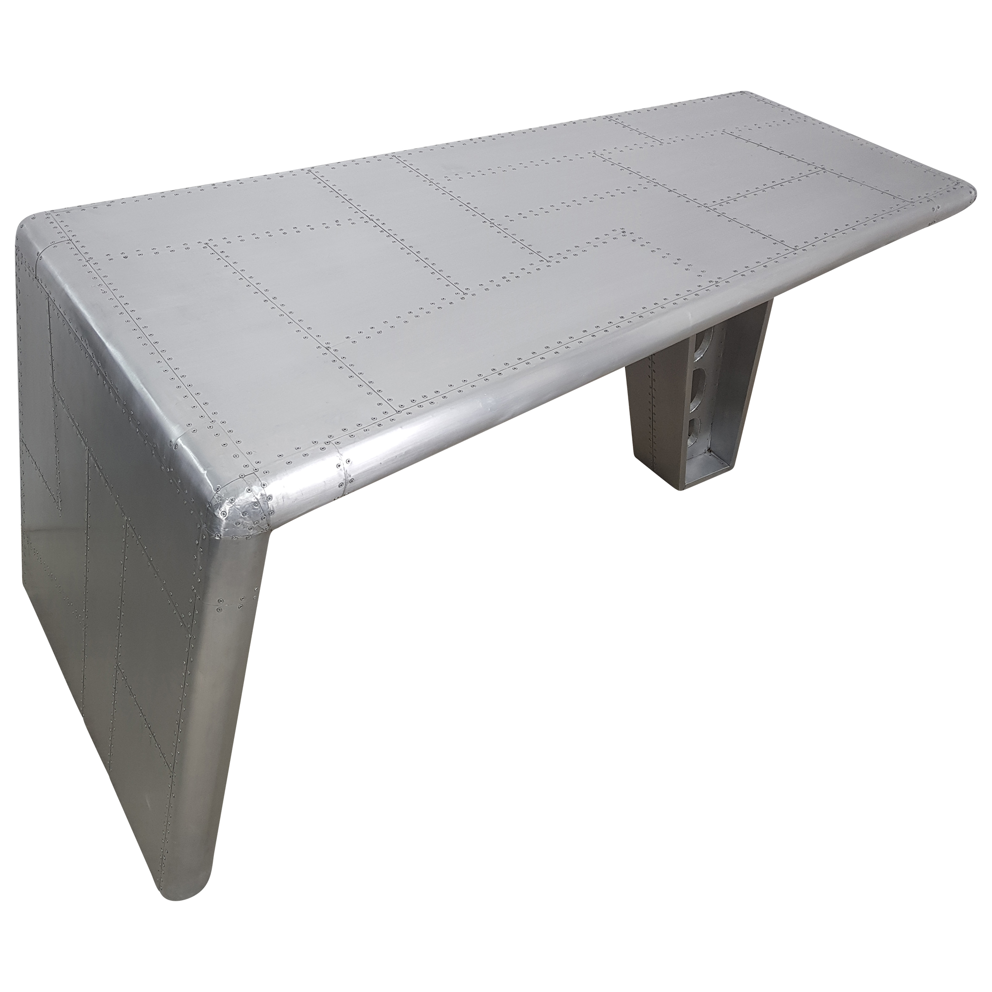 Schreibtisch Bürotisch Alu Aviator Büro Ofiice Tisch Industrie Planetable Design
