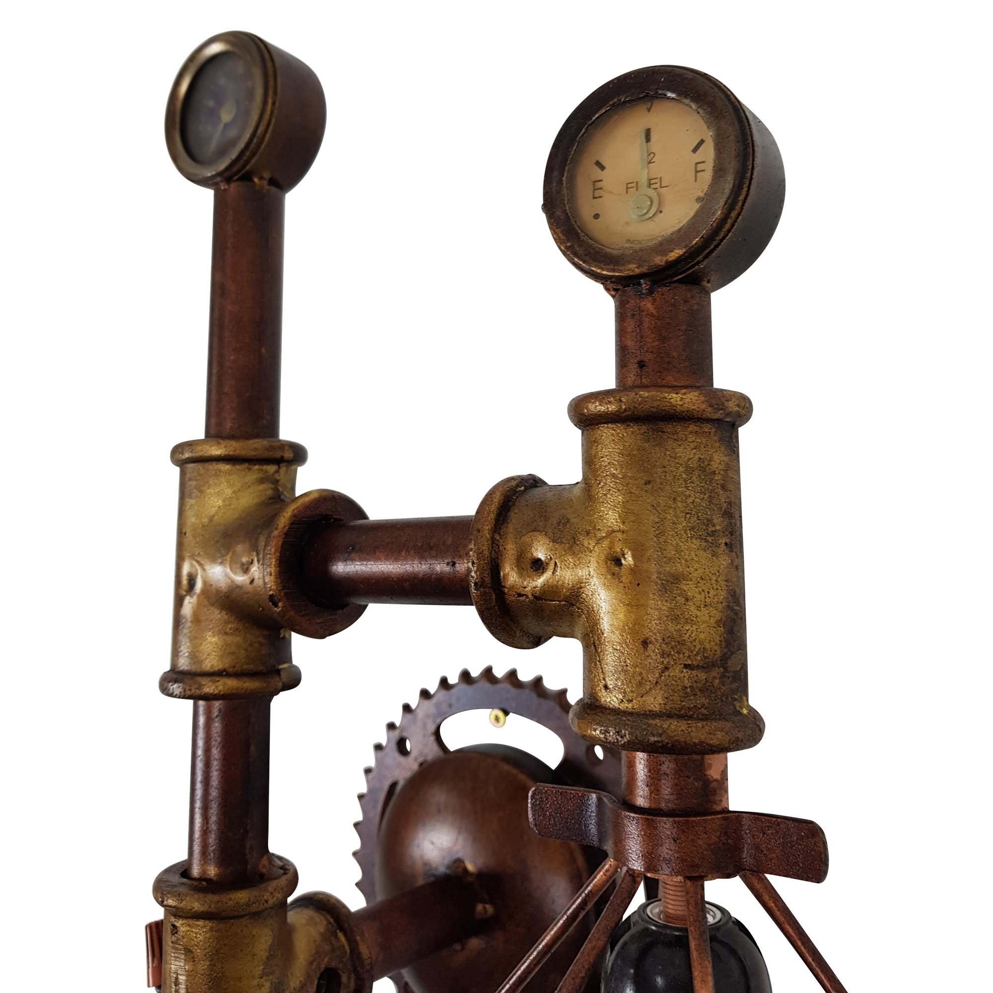 Wandleuchte Vinatge Retro Look e27 Pipe Rohr Wandlampe Industrie Laterne Wand Beleuchtung