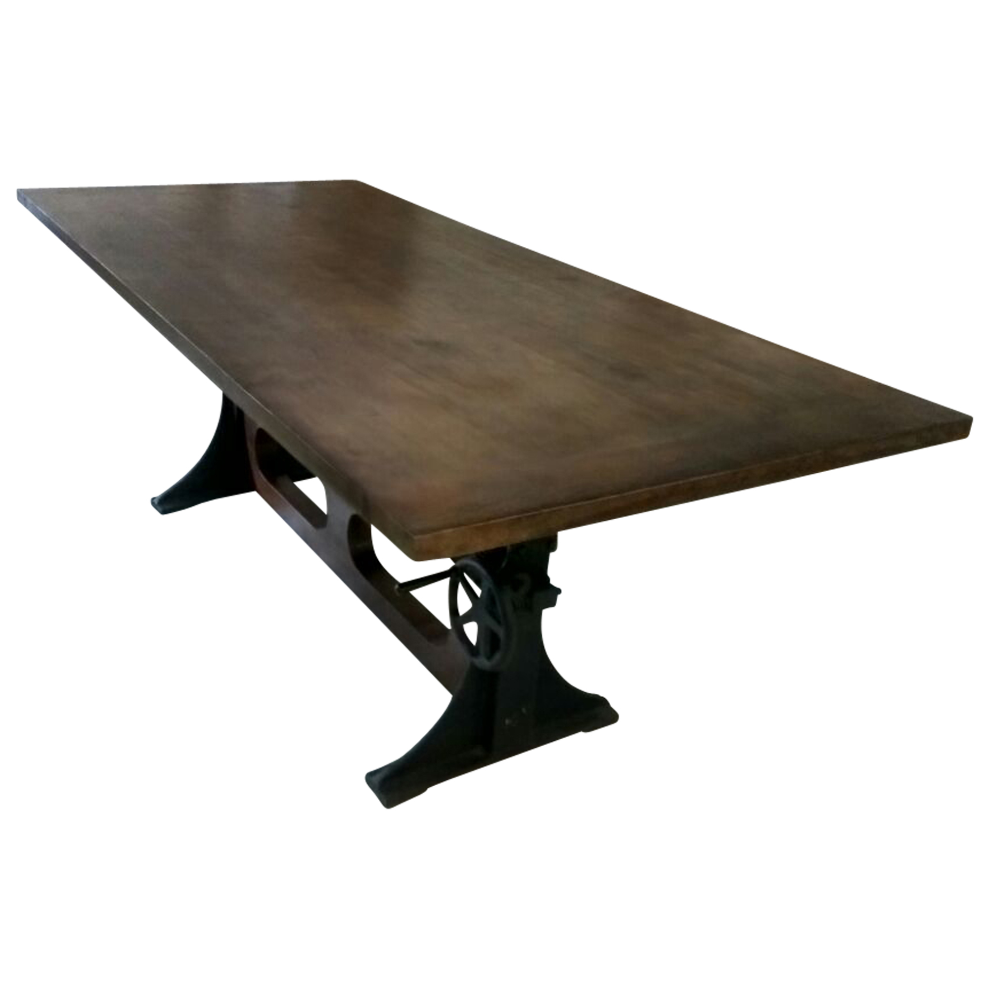 Esstisch Esszimmer-Tisch Massiv-Holz 220x100 Industrial Design Loft Crank Table