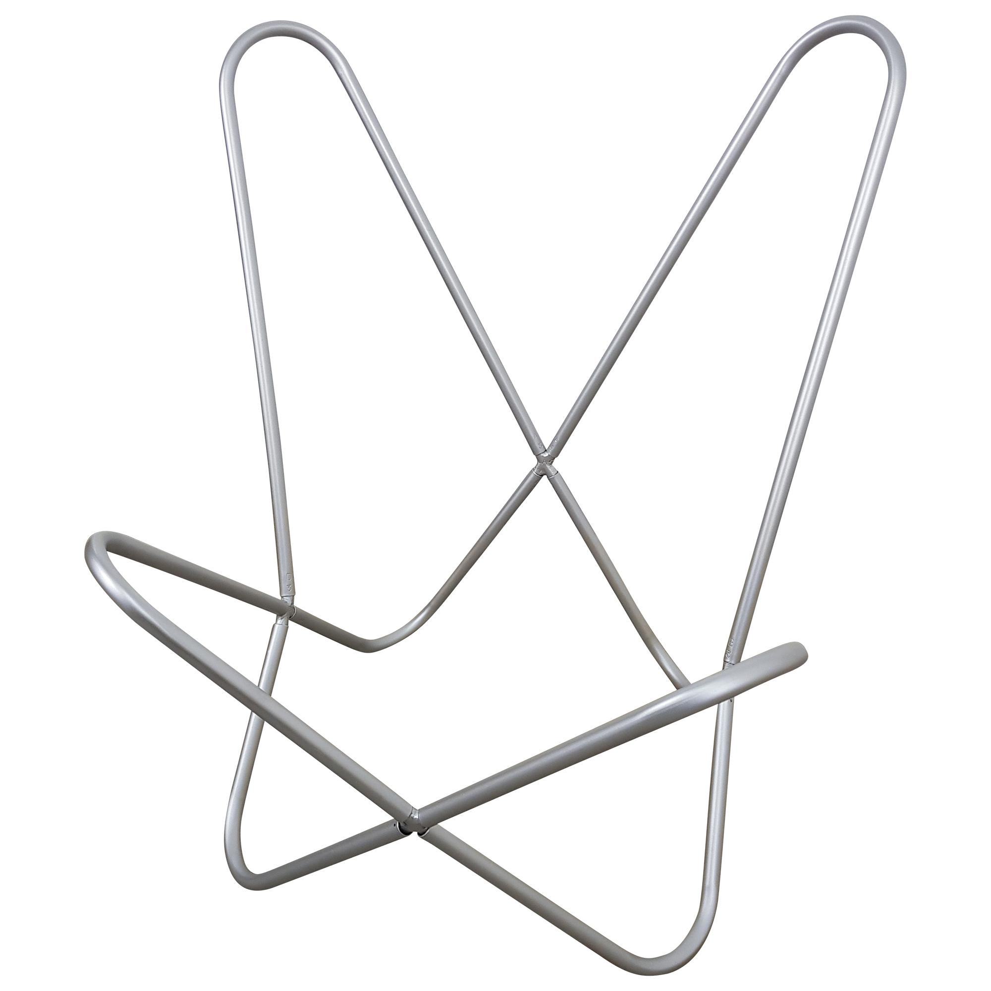 Butterfly Chair Sessel Vintage Lounge Stuhl echt Leder braun Loungesessel
