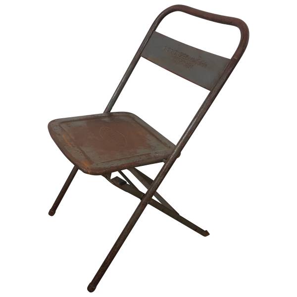 Klappstuhl Metall Stuhl Gastro Bistro Industrial Style Used Look