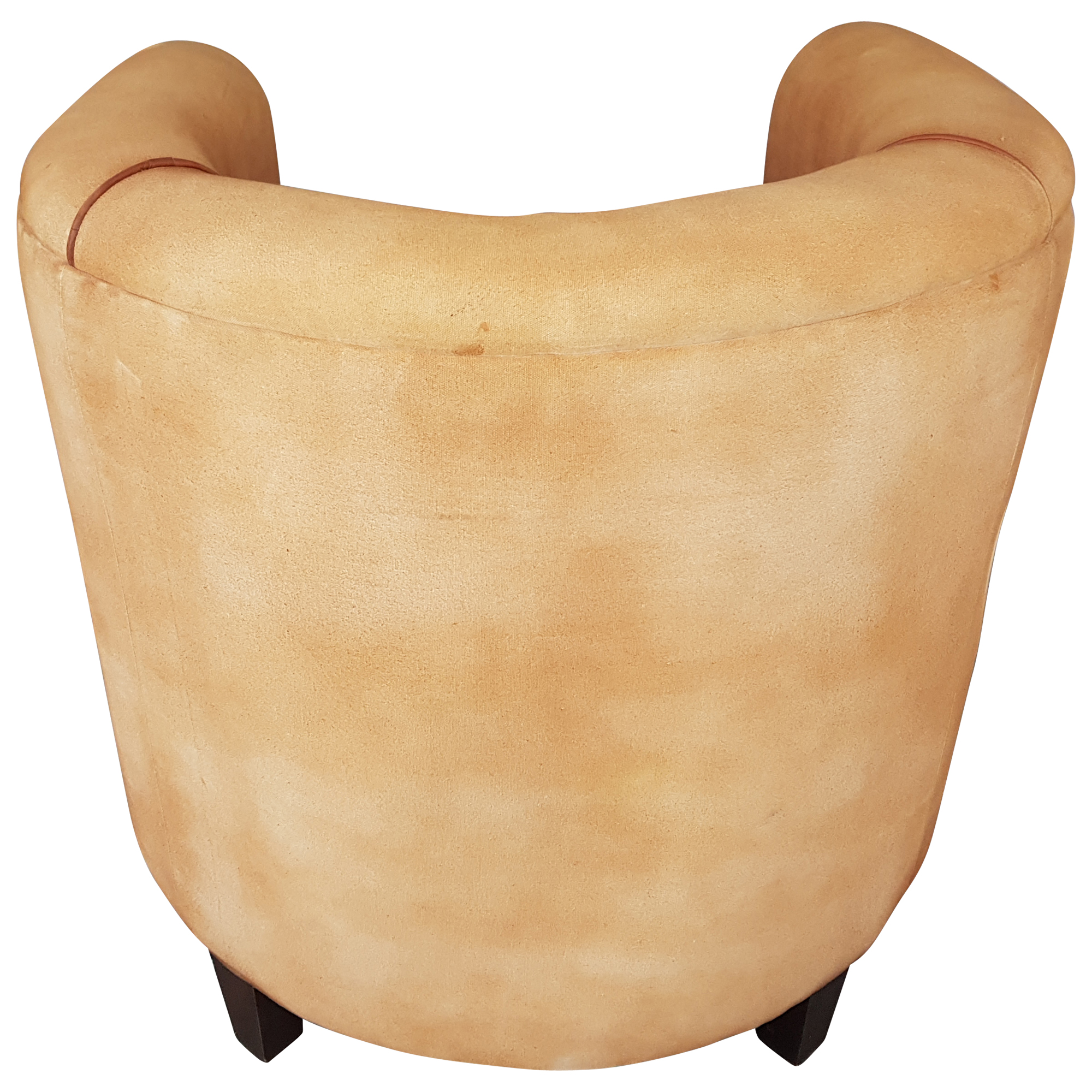 Produktbild von Brauner Clubsessel – Cocktailsessel Aus Kunstleder, Fertig Montiert, 75 Cm Hoch