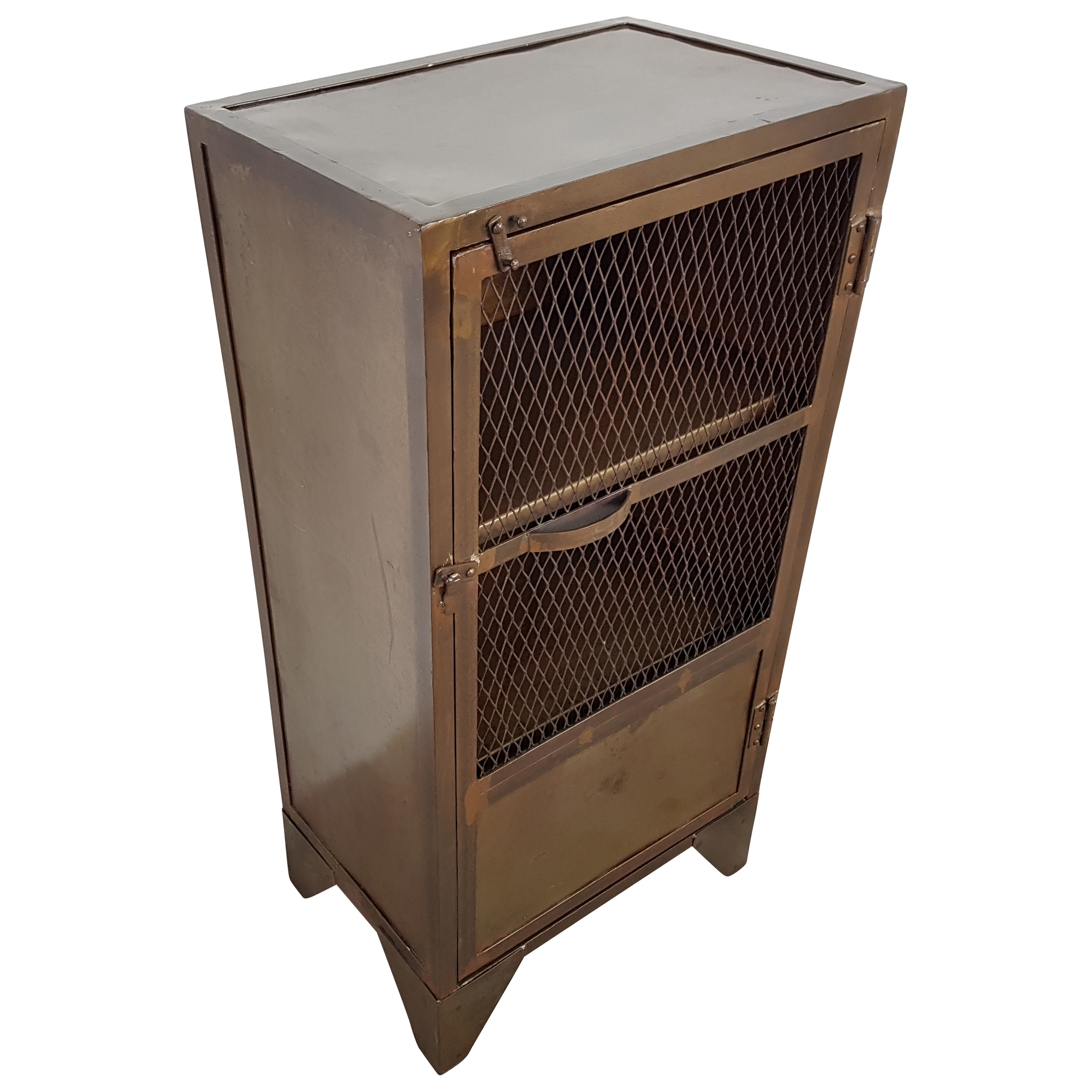 Kommode Anrichte Schrank Metall Vintage Industrial Chic Fabrik