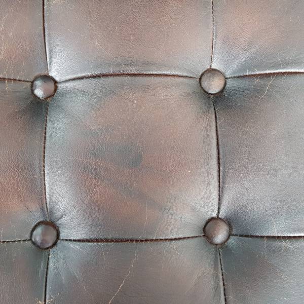 Club-Sessel Lounge-Sessel Schwarz braun Leder Barcelona ...