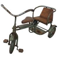 Dekoartikel Bike Fahrrad Metall Holz Vintage Design Industrial Stil Art Lounge