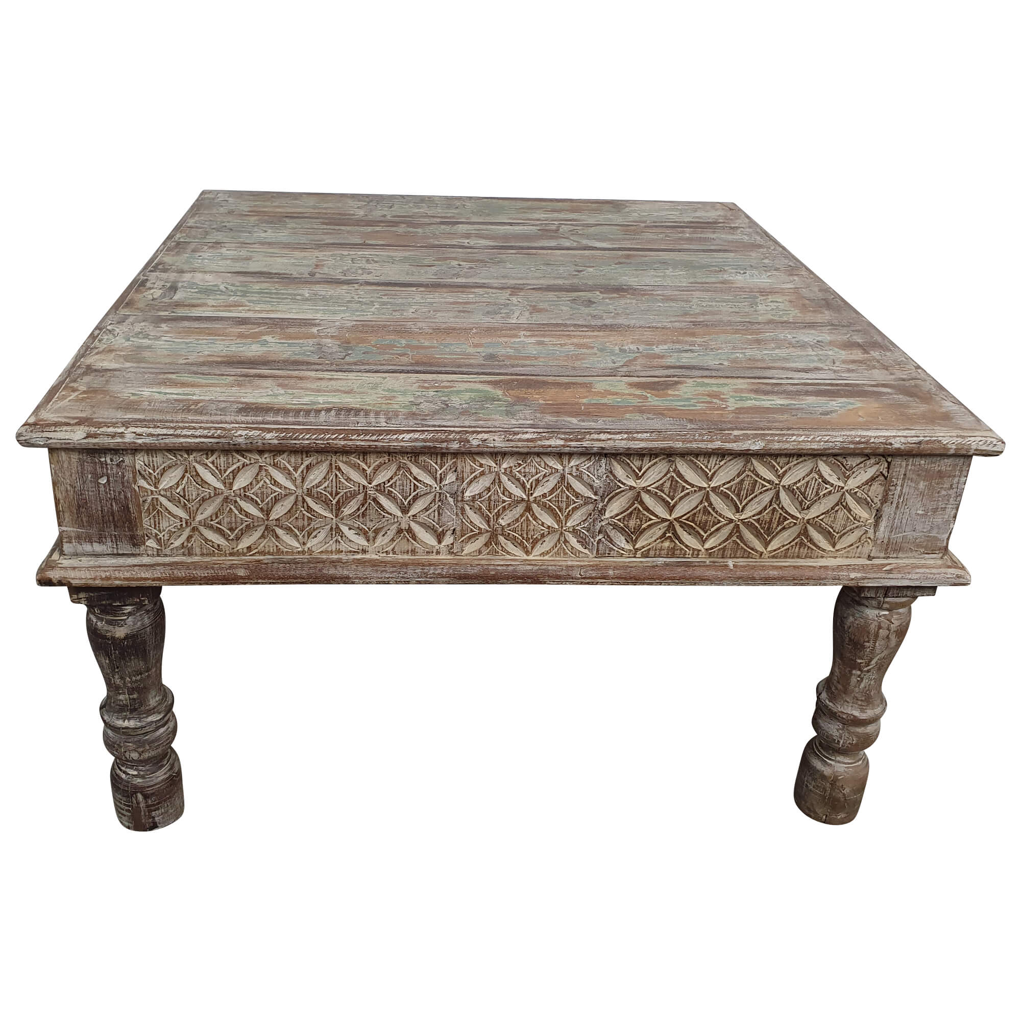 Couchtisch Indischer Bajot Orientalischer Orient Tisch 80cm Unikat