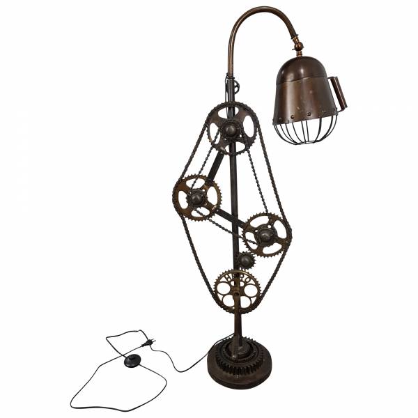 Lampe Leuchte Steampunk Pipe Industrial Industrie Retro Vintage Art Loft Design IT10132
