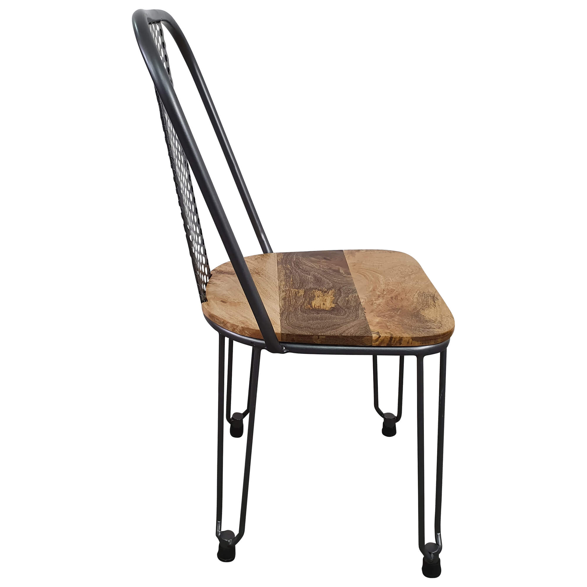 Stuhl Industrie Design Hairpin Silber stapelbar ...