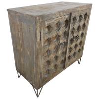 Kommode Anrichte Schrank Massivholz Alt Antik Vintage Shabby Chic Stil Unikat 15