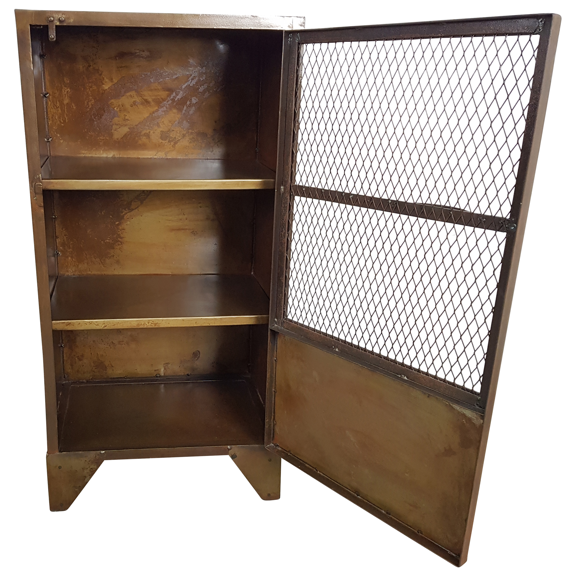 Kommode Anrichte Schrank Metall Vintage Industrial Chic Fabrik