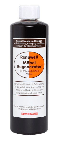 Renuwell Möbel Regenerator 500ml gegen Flecken und Kratzer