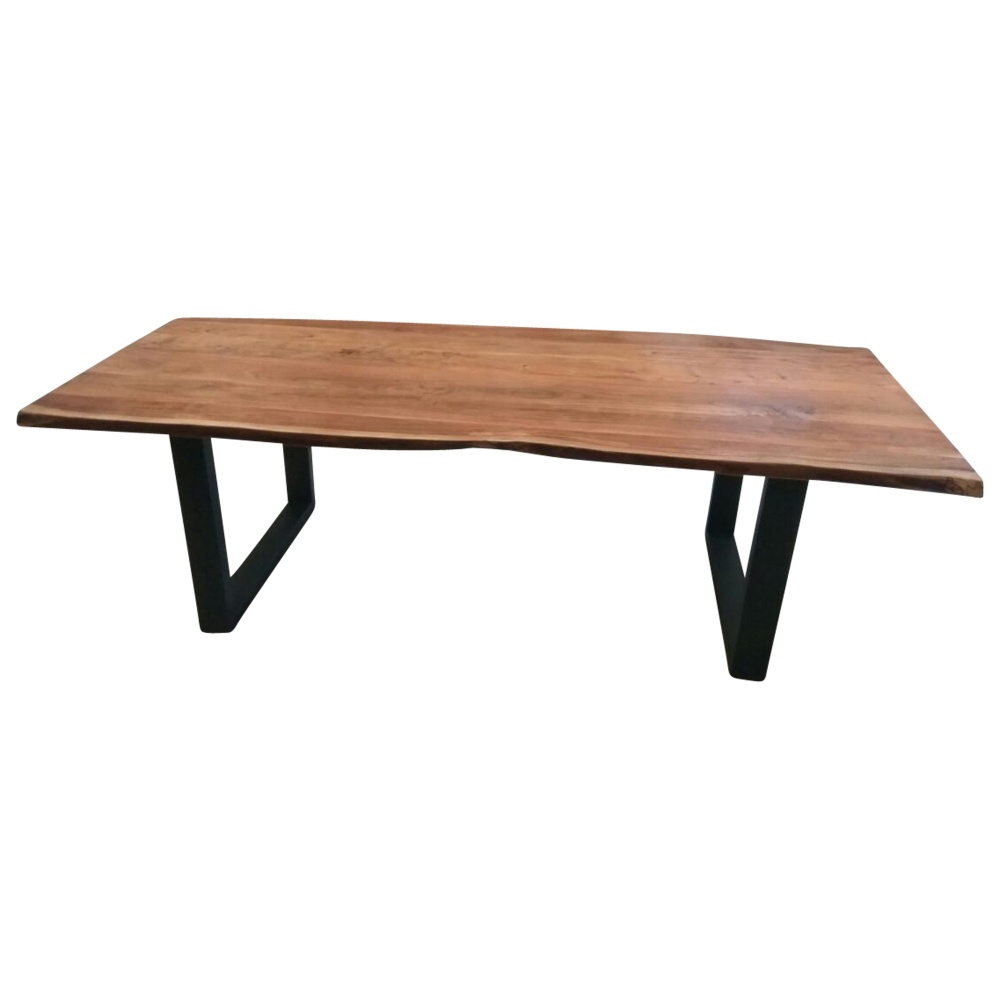 Esstisch Baumkante Akazie massiv Esszimmertisch ...